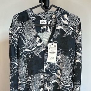 ZARA MEN DRESS SHIRT MEDIUM, BRAND NEW